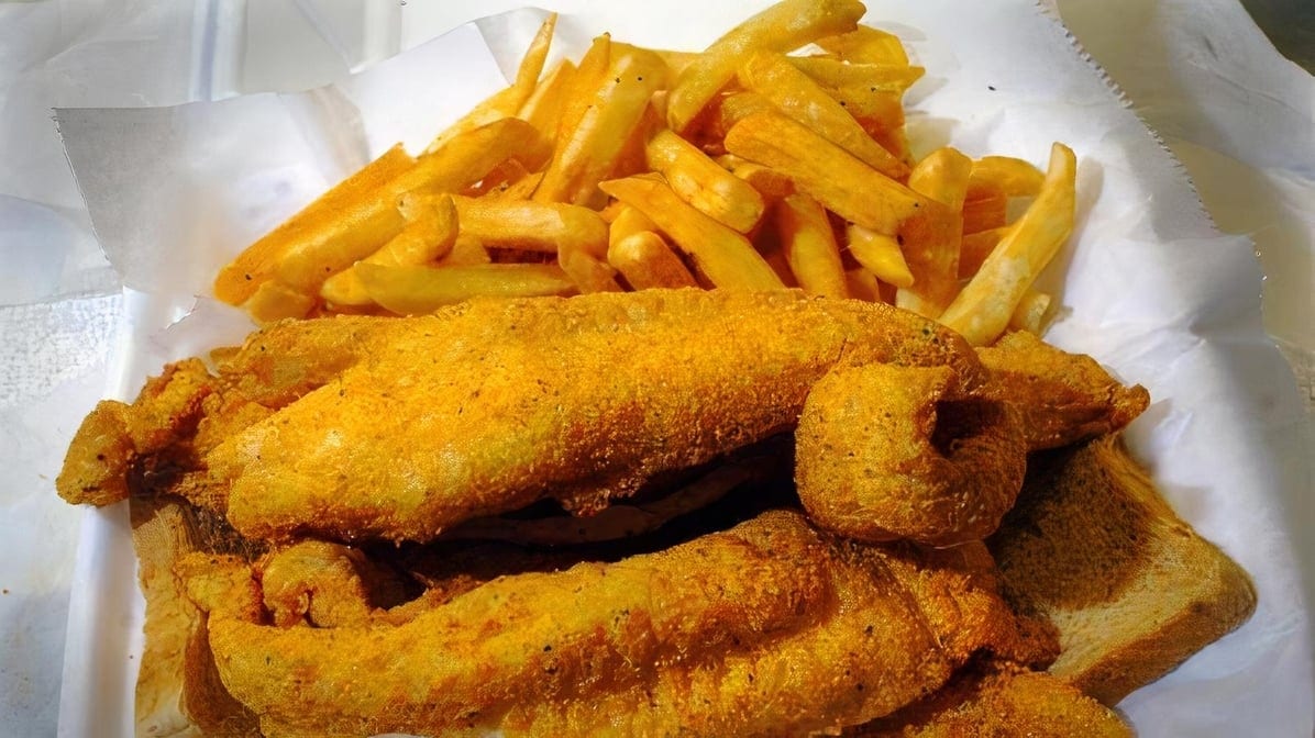 Whiting Fish Combo.